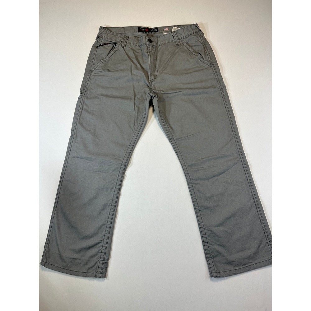 ARIAT WORK FR M4 Workhorse Flame Resistant Pants Gray 40x29 (Tag 38x30) NWT